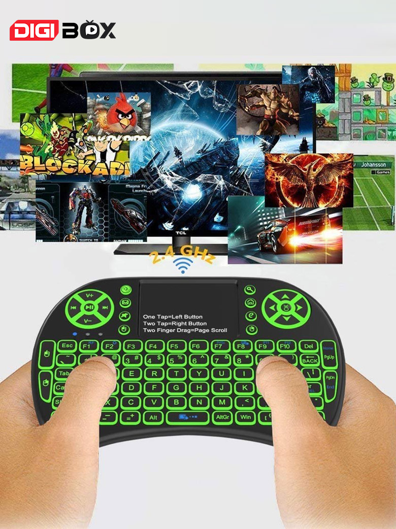 スマート Android TV ボックス用タッチパッド マウス付き Mini